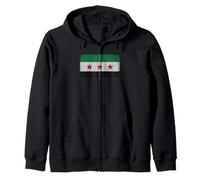 Motif drapeau de la Syrie pour hommes, femmes, enfants Sweat à Capuche