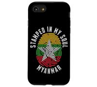 Motif Drapeau du Myanmar avec Inscription « My Soul » Coque pour iPhone SE (2020) / 7/8