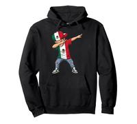 Motif Drapeau Mexicain Fier Sweat à Capuche