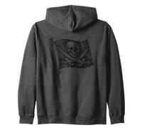 Motif drapeau pirate Jolly Roger Sweat à Capuche