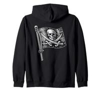 Motif drapeau pirate Jolly Roger Sweat à Capuche