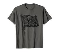 Motif drapeau pirate Jolly Roger T-Shirt