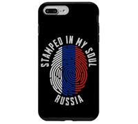 Motif Drapeau Russe avec Inscription « My Soul » Coque pour iPhone 7 Plus/8 Plus