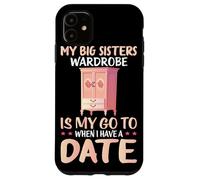 Motif drôle de grande sœur pour frères et sœurs Coque pour iPhone 11