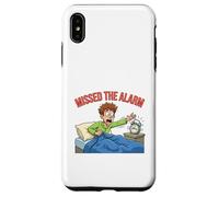 Motif drôle de Panique matinale, The Alarm Coque pour iPhone XS Max