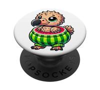 Motif drôle de pastèque Dodo PopSockets PopGrip Adhésif