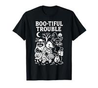 Motif drôle, Effrayant et Mignon de Boo-Tiful Trouble T-Shirt