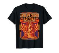 Motif du désert du Drapeau de l'Arizona d'Antelope Canyon T-Shirt