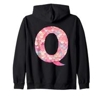 Motif écailles de sirène Q Sweat à Capuche