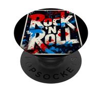 Motif éclaboussures de Peinture Rock n Roll PopSockets PopGrip Adhésif