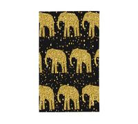 Motif éléphant abstrait imprimé drapeau décoratif extérieur jardin terrasse boîte aux lettres porche véranda décorations affichage