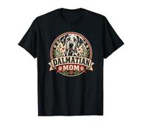 Motif Empreinte de Patte de Chien tacheté Vintage Dalmatian Mom T-Shirt