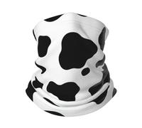 Motif Empreinte De Vache Bandeaux Respirant Echarpe Gaiter Anti-Solaire Écharpe Tube pour Sports Femme Randonnée 30X26Cm