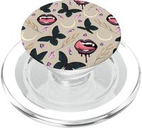 Motif en Cristal Effrayant Whitchy Esthétique Dark Art PopSockets PopGrip pour MagSafe