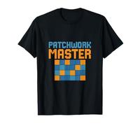 Motif en damier de style arcade Patchwork Master Quilt T-Shirt