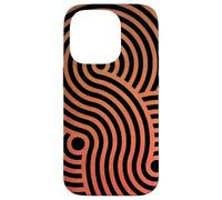 Motif en Spirale imbriqué | Ligne inspirée de la géométrie sacrée Coque pour iPhone 14 Pro
