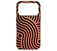 Motif en Spirale imbriqué | Ligne inspirée de la géométrie sacrée Coque pour iPhone 17 Pro
