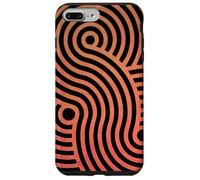 Motif en Spirale imbriqué | Ligne inspirée de la géométrie sacrée Coque pour iPhone 7 Plus/8 Plus