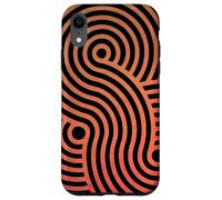 Motif en Spirale imbriqué | Ligne inspirée de la géométrie sacrée Coque pour iPhone XR