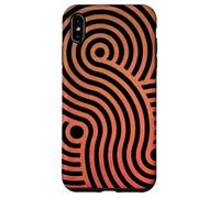 Motif en Spirale imbriqué | Ligne inspirée de la géométrie sacrée Coque pour iPhone XS Max