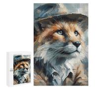 Motif en Vedette : The Day Sherlock Turned Into A Fox, 1000 PCS, Puzzle À Exposer, Cadeau De Fin D’année - pour des Soirées Calmes Et Concentrées