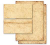 Motif-ensembles de papeterie Antique & Histoire, HISTORY 10 feuilles de papier à lettres et 10 enveloppes DIN LONG sans fenêtre | Paper-Media