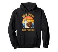 Motif Escargot Mignon Not Fast Not Furious pour Les Amoureux des Animaux Sweat à Capuche