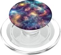 Motif Espace Galaxie Univers étoiles Cool Stardust Space PopSockets PopGrip pour MagSafe