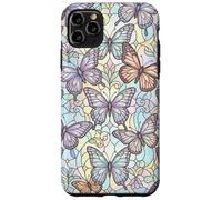 Motif fée fantaisiste Papillon Couleurs Pastel Coque pour iPhone 11 Pro Max