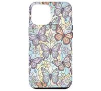 Motif fée fantaisiste Papillon Couleurs Pastel Coque pour iPhone 12 Pro Max