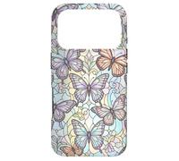 Motif fée fantaisiste Papillon Couleurs Pastel Coque pour iPhone 17 Pro