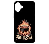 Motif feu de Camp Fuel for The Soul Coque pour iPhone 16 Plus