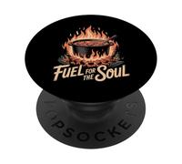 Motif feu de Camp Fuel for The Soul PopSockets PopGrip Adhésif
