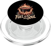 Motif feu de Camp Fuel for The Soul PopSockets PopGrip pour MagSafe