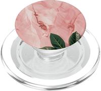 Motif Feuilles botaniques Tropicales d'été Rose PopSockets PopGrip pour MagSafe