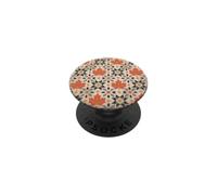 Motif Feuilles d'automne et étoiles folkloriques PopSockets PopGrip Adhésif