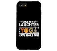Motif filles faisant rire Yoga Coque pour iPhone SE (2020) / 7 / 8
