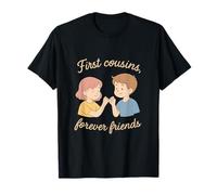 Motif First Cousins Forever Friends Cousin Crew T-Shirt
