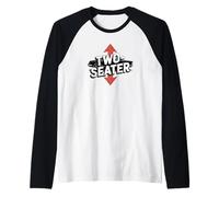 Motif flèches Montantes et descendantes Manche Raglan