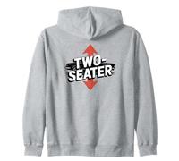 Motif flèches Montantes et descendantes Sweat à Capuche