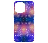 Motif Flocon de Neige Magique - des Tons Frais pour Les Jours froids Coque pour iPhone 14 Pro Max