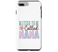 Motif Floral « Blessed to Be Called Nana » Coque pour iPhone 7 Plus/8 Plus