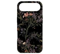 Motif Floral botanique foncé Coque pour iPhone Air
