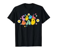 Motif Floral coloré pour la fête des pères T-Shirt Graphique avec Valeur