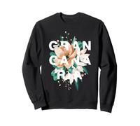Motif Floral de Gran Canaria Espagne Beach Vibes Sweatshirt