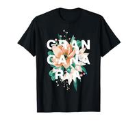 Motif Floral de Gran Canaria Espagne Beach Vibes T-Shirt