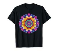 Motif Floral de méditation Mandala Chakra T-Shirt