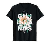 Motif Floral des îles Gili Islands Indonésie T-Shirt