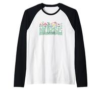 Motif Floral d'infirmière à la Retraite - Still Got The Sass Manche Raglan