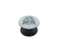 Motif Floral Dinosaure Hear You Roar Empowerment PopSockets PopGrip Adhésif